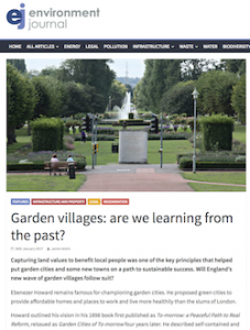 Image: garden villages, are we learning from the past?