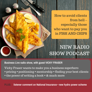 Image for podcast of Business Live radio show featuring Vicky Fraser