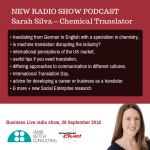 Translation stations – interview with Sarah Silva the Chemical Translator