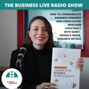 Business Live 15 Feb 2019 with Mihaela Gruia