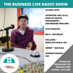 Neil Ellis, Skateboard England – new radio show