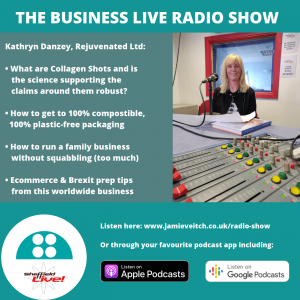 Kathryn Danzey on the Business Live radio show